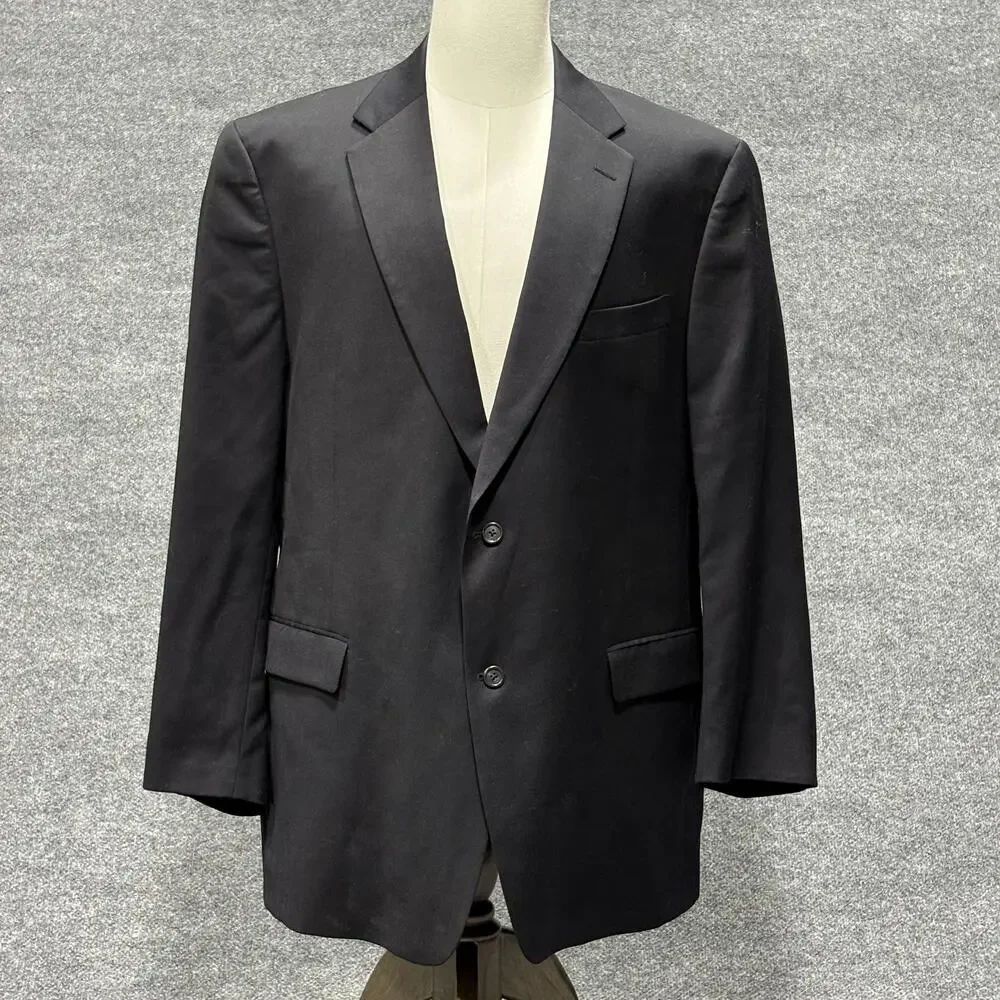 Hart Schaffner Marx Gold Blazer Mens 48L Blue Suit Jacket Classic Nordstrom